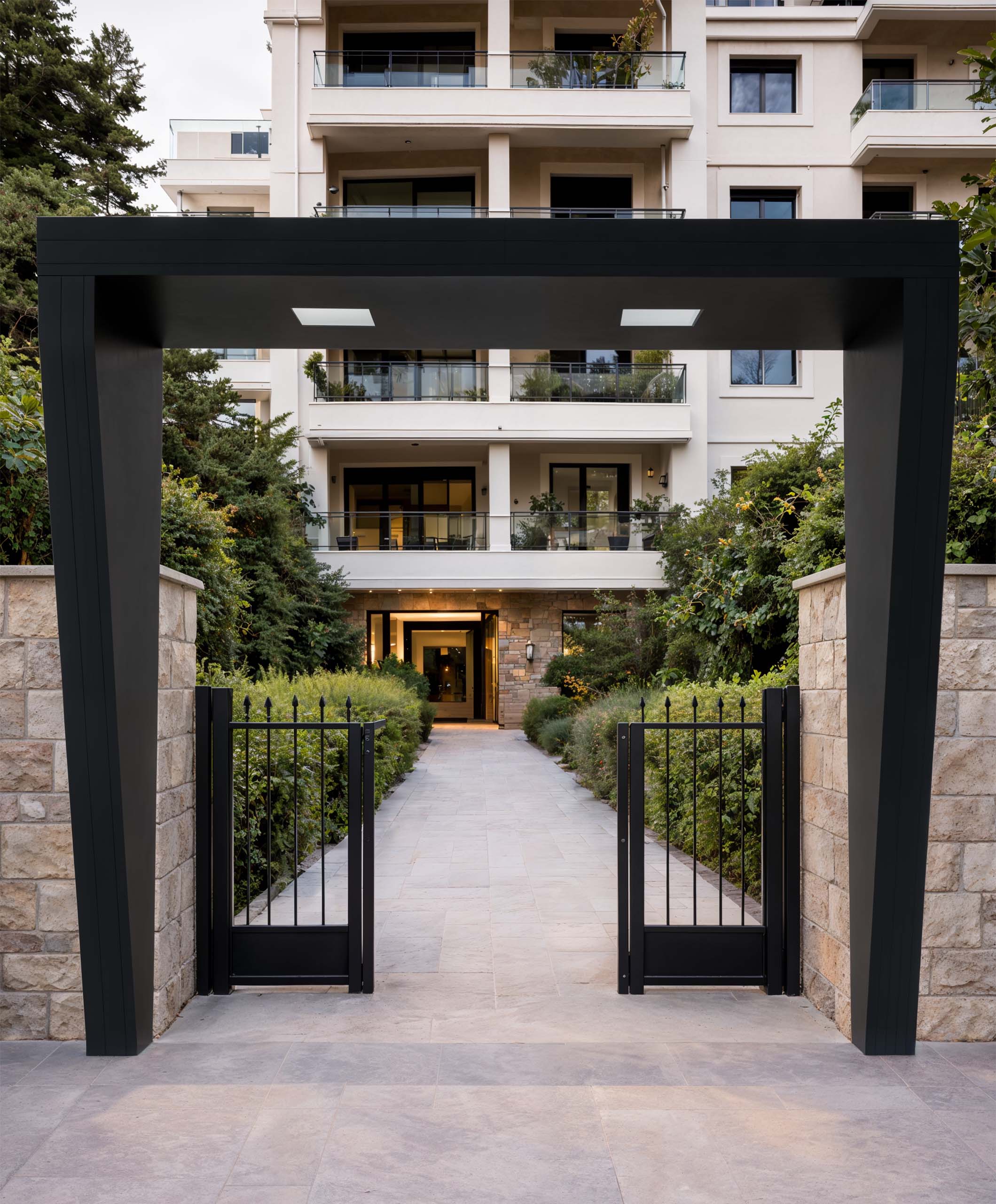 Στέγαστρο για είσοδο